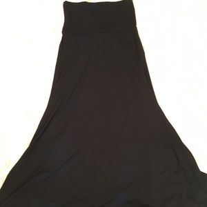EUC black LuLaRoe Maxi skirt.